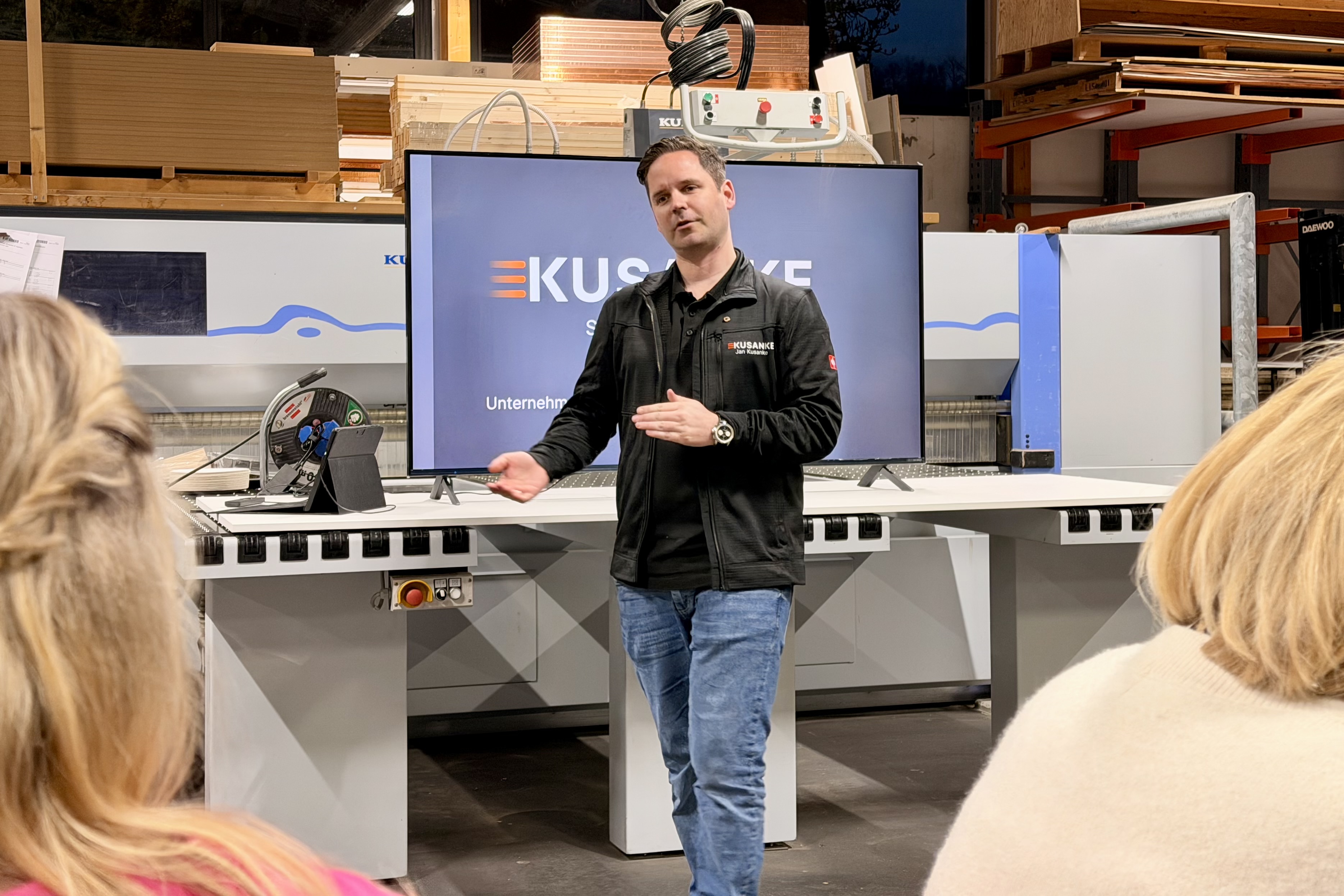 Jan Kusanke im Vortrag