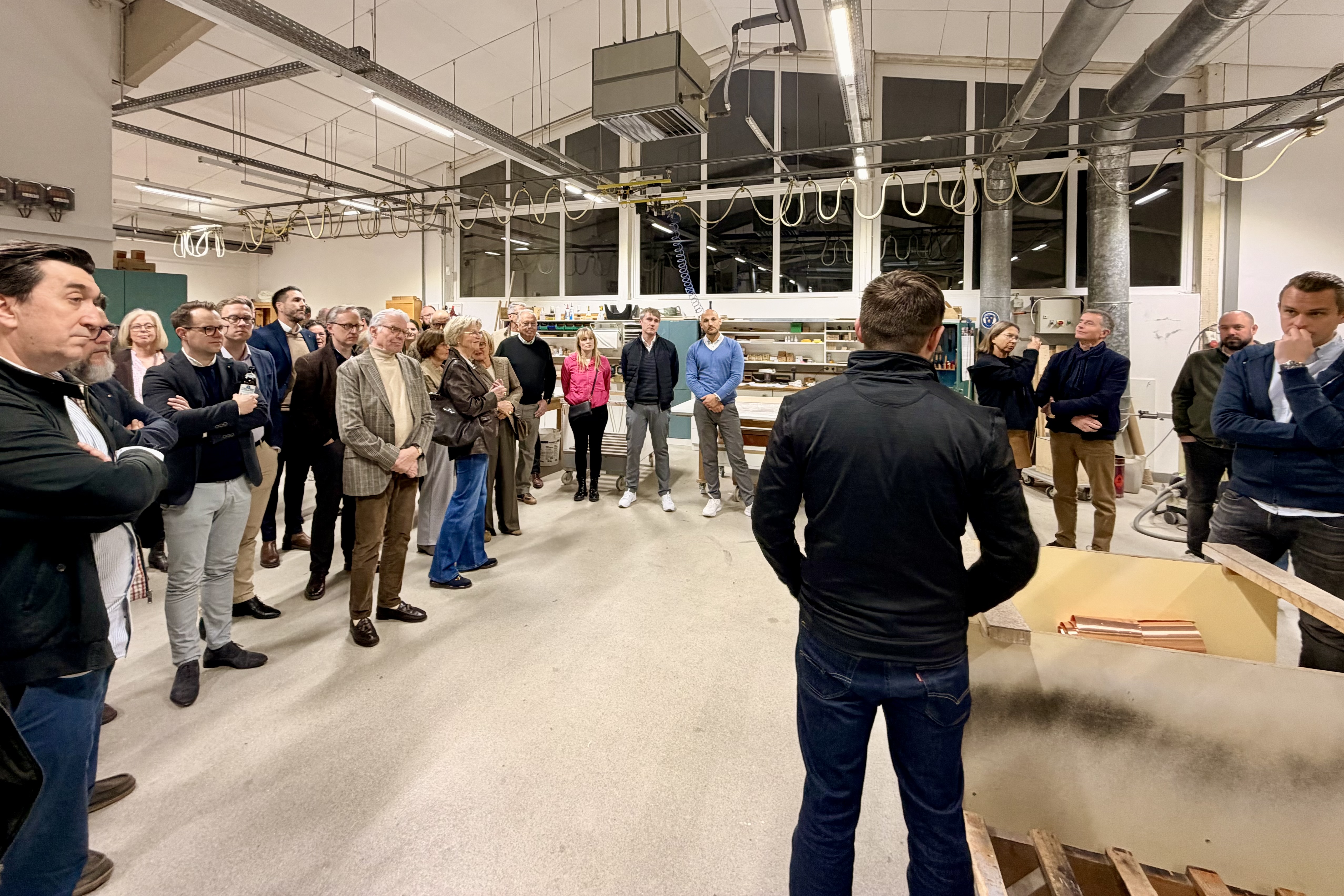 Führung durch das Unternehmen