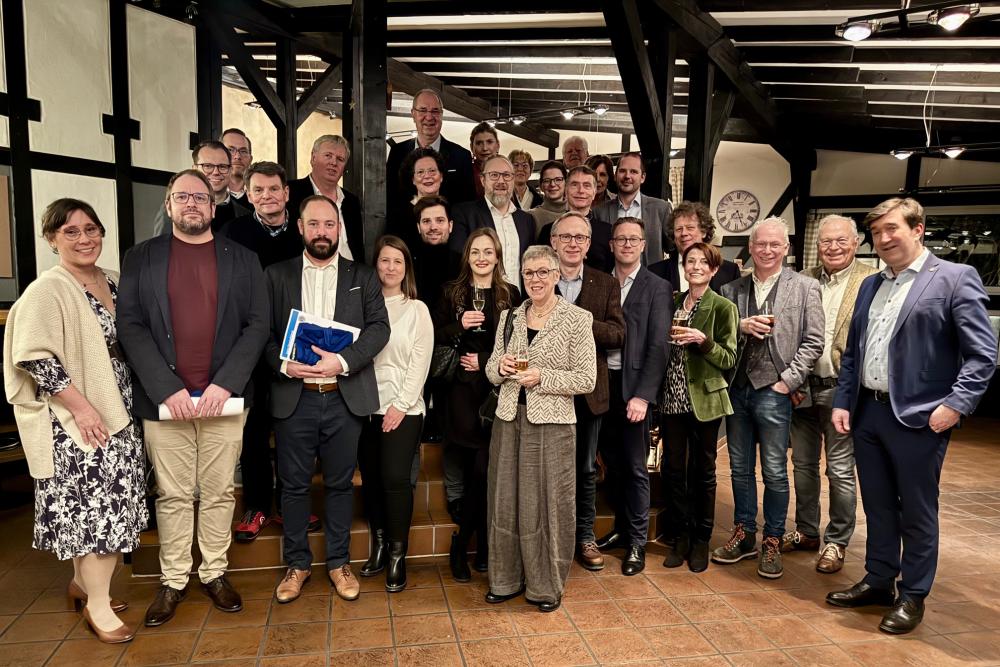 Gruppenbild im Landgasthof Gelstern